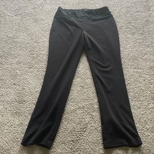 Black long dress pants